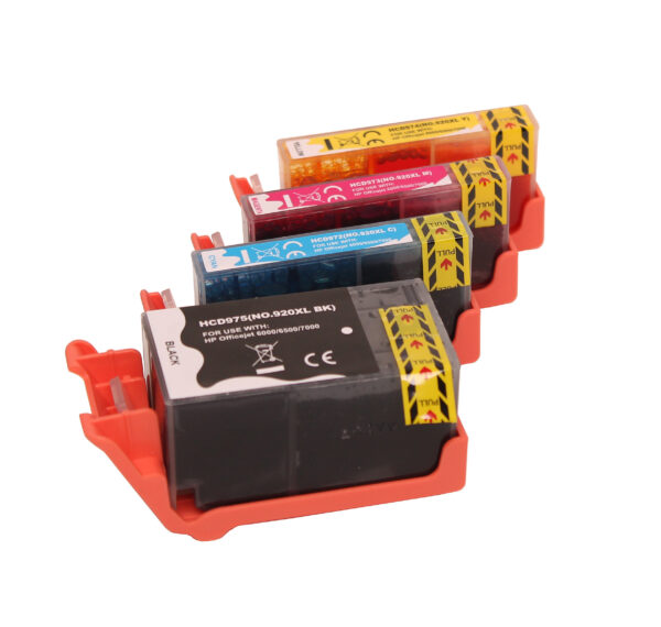 HP 920XL *Value-Pack* C/M/Y/K Cartridges