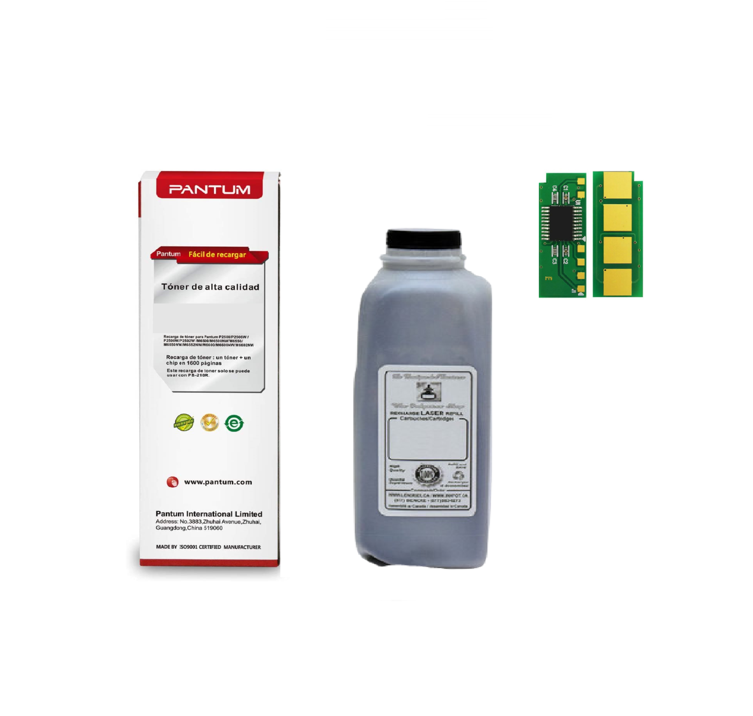 Pantum PC210 Black Refill Kit Toner Corporation