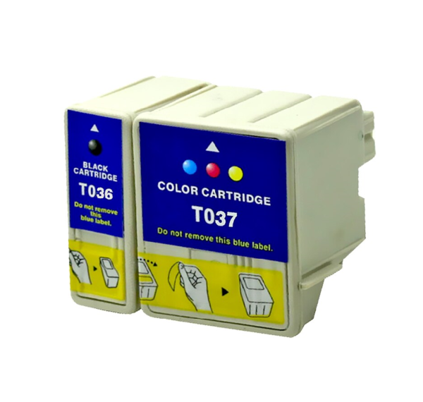 Epson T036-T037 Black/Colour Generic Cartridges