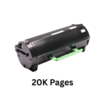 Lexmark 605 Black Remanufactured Toner (60F5X0E/20K Pages)