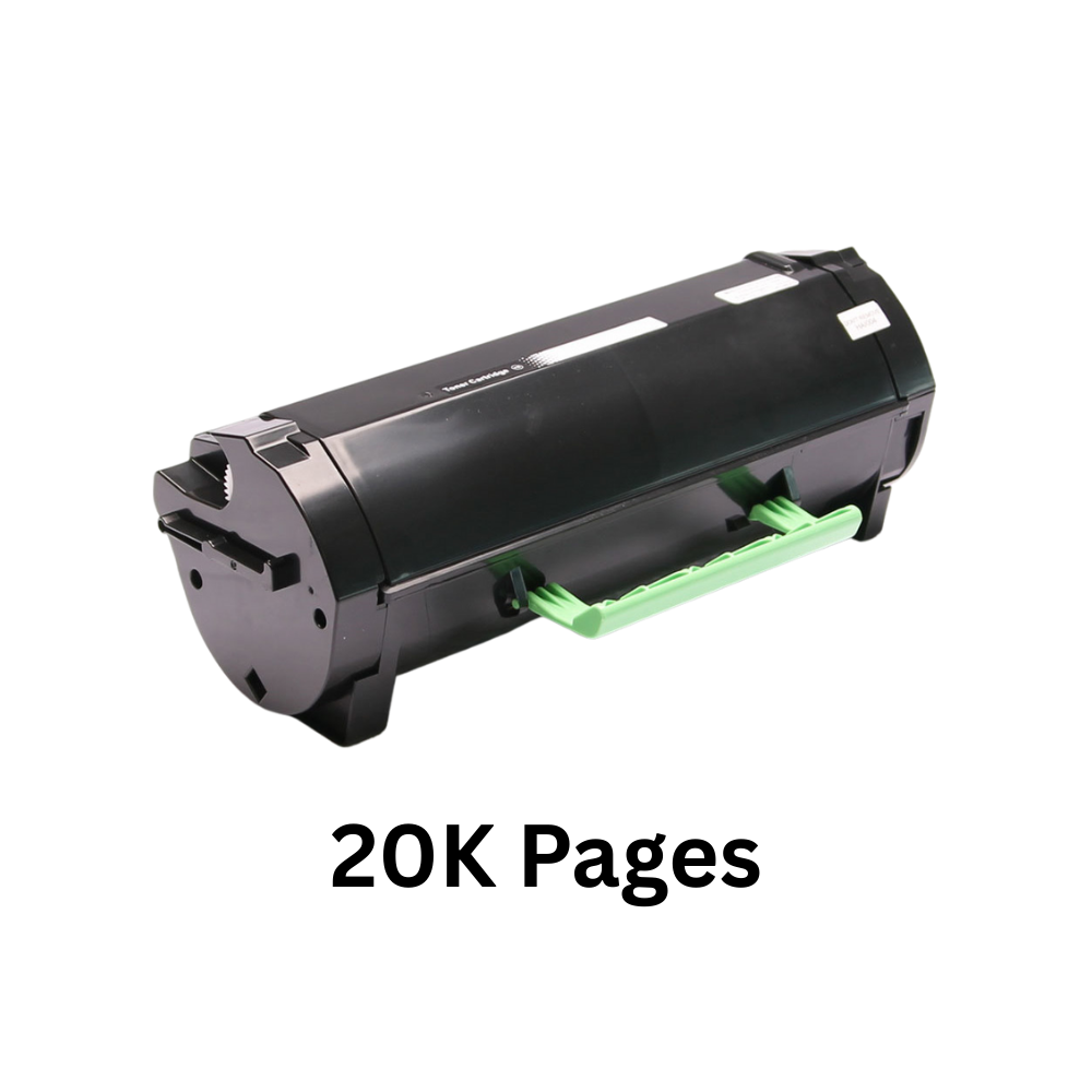 Lexmark 605 Black Remanufactured Toner (60F5X0E/20K Pages) Lexmark 605 Black Remanufactured Toner (60F5X0E/20K Pages)
