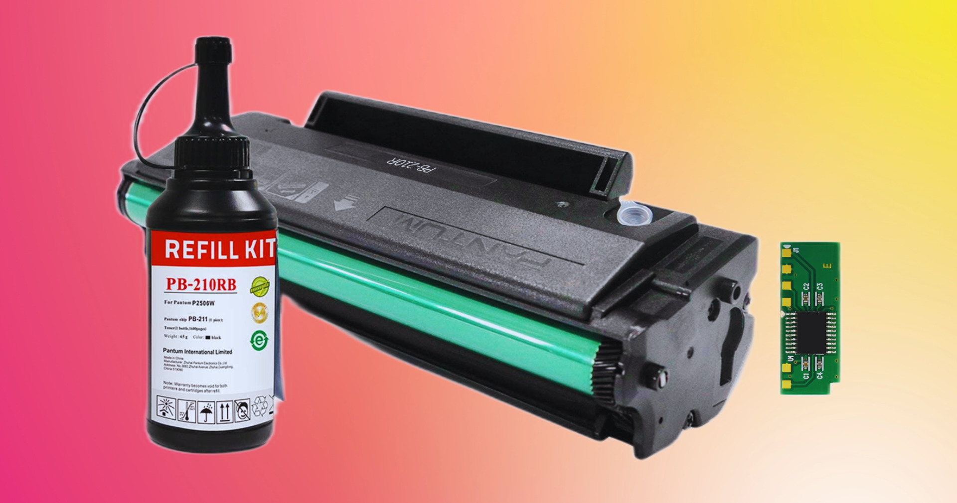 Refill A Pantum PC-210 Toner Cartridge