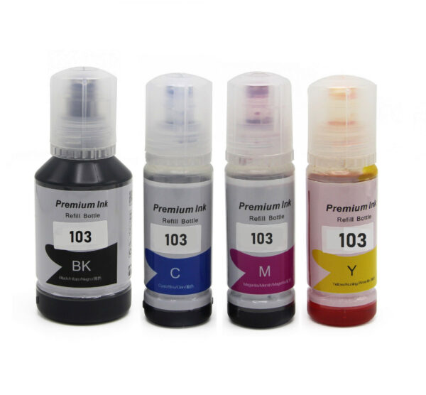 Epson 103 B/C/M/Y Generic Ink Bottles