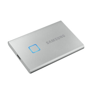 Samsung T7 1TB Silver Portable Solid State Drive