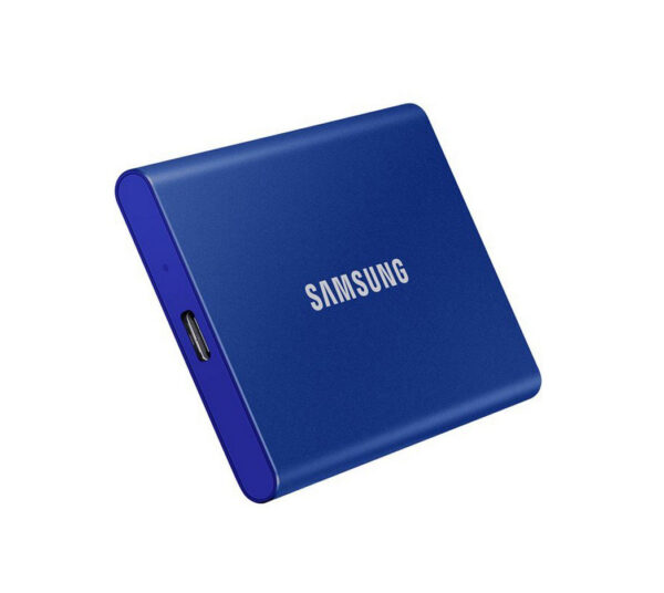 Samsung T7 500GB Blue Portable Solid State Drive