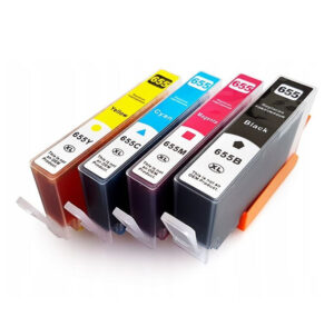 HP 655XL B/C/M/Y Generic Ink Cartridges