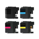 Brother LC67 Generic Ink Cartridges (B/C/M/Y)