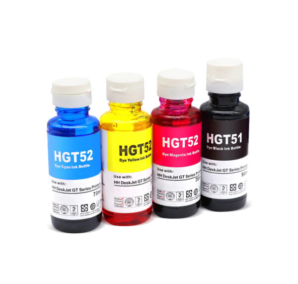 HP GT51/GT52 Generic Cartridges (B/C/M/Y)