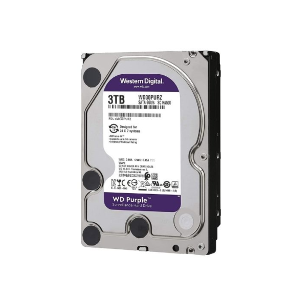 Western Digital 3TB Surveillance Hard Drive