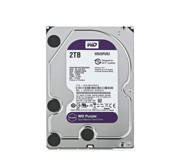 Western Digital 2TB Surveillance Hard Drive