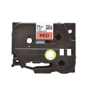 Brother TZE-461 Compatible Label Tape (Black On Red)