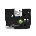 Brother TZE-161 Compatible Label Tape (Black On Clear)