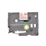 Brother TZE-232 Compatible Label Tape (Red on White)
