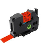 Brother TZE-241 Compatible Label Tape (Black on Red)