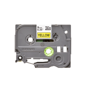 Brother TZE-621 Compatible Label Tape (Black on Yellow)