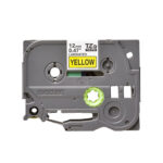 Brother TZE-631 Compatible Labelling Tape (Black on Yellow)