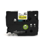 Brother TZE-651 Compatible Label Tape (Black On Yellow)