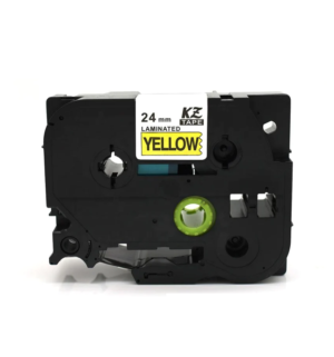 Brother TZE-651 Compatible Label Tape (Black On Yellow)