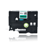 Brother TZe-731 Compatible Label Tape (Black on Green)