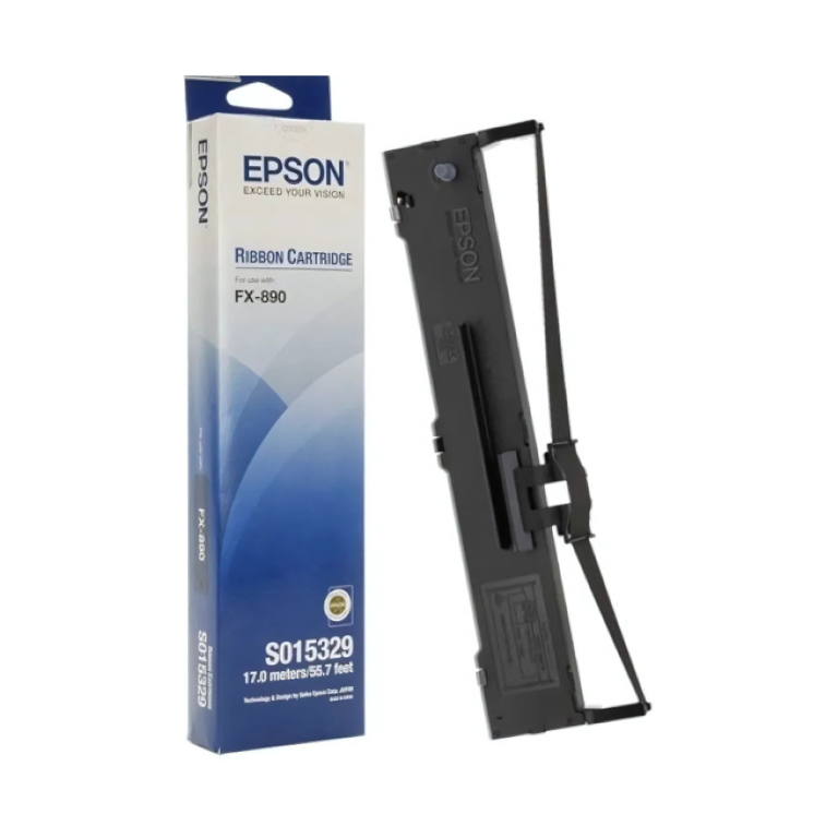 Epson FX890 Black Nylon Original Ribbon Cartridge - Toner Corporation