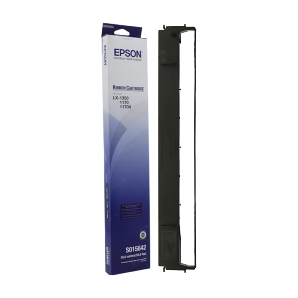 Epson S015642 Black Ribbon Cartridge