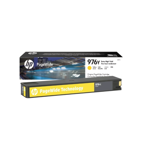 HP 976YC Yellow Original Ink Cartridge (L0S31YC)