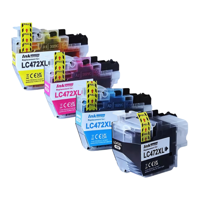 Brother LC472XL High Yield BK/C/M/Y Generic Ink Cartridges *Value Pack ...